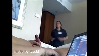 Sihvakas aasia pumpamiseks jizz Suus